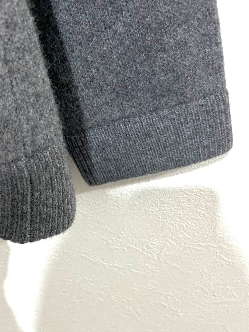 ドゥーズィエムクラス　23AW Knitted フーディー　ニット　パーカー