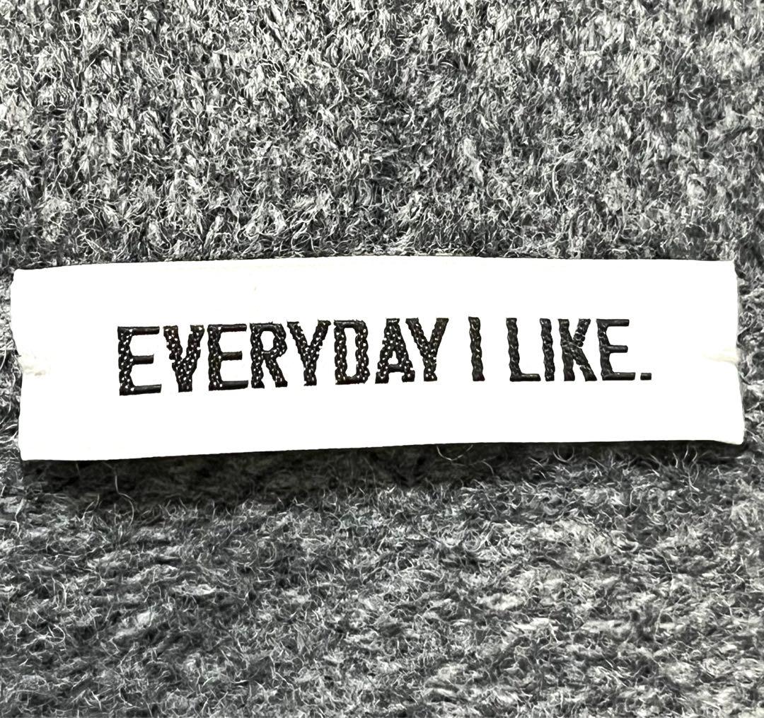 ドゥーズィエムクラス　23AW Knitted フーディー　ニット　パーカー