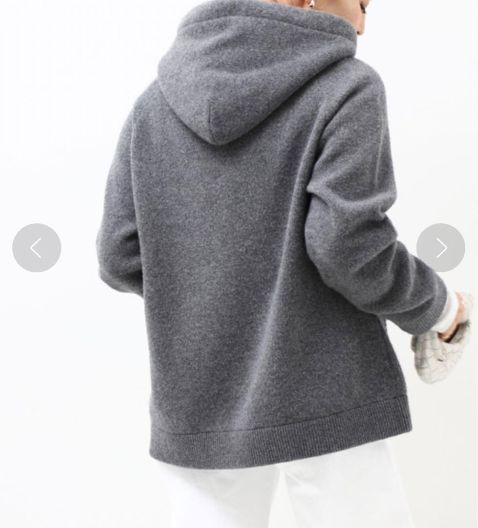 ドゥーズィエムクラス　23AW Knitted フーディー　ニット　パーカー