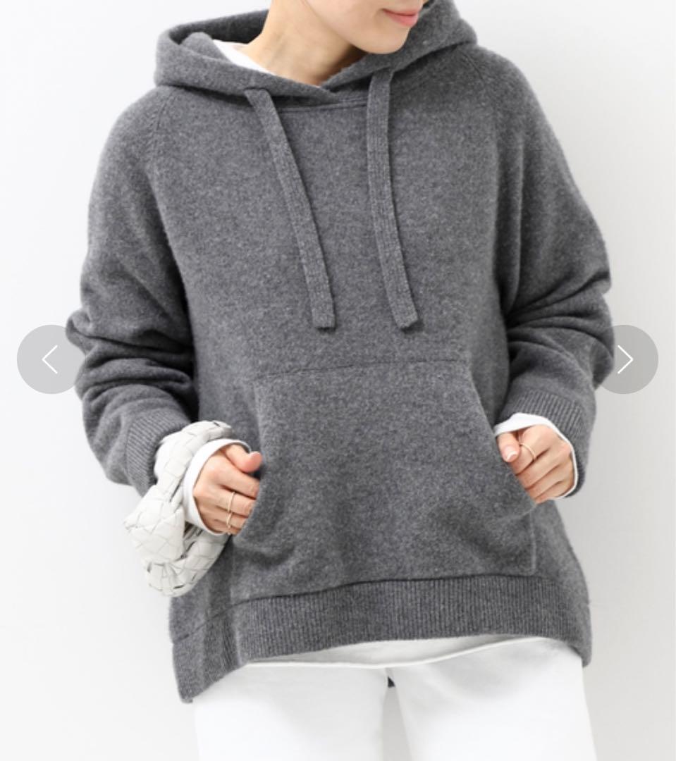 ドゥーズィエムクラス　23AW Knitted フーディー　ニット　パーカー