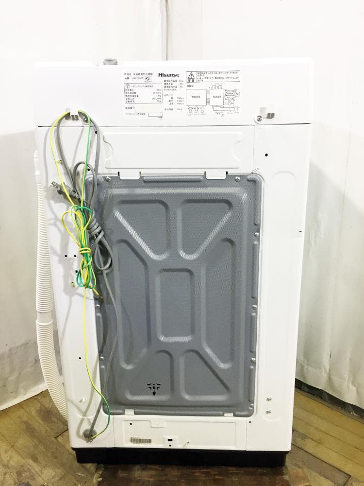 30日迄!Hisense4.5kg☆洗濯機【HW-E4502】