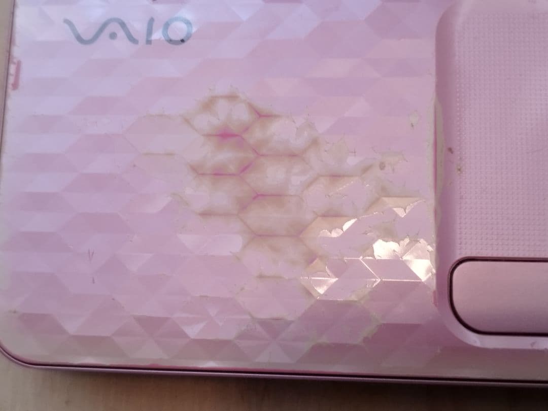 値下げ　ジャンク 256GB i5 人気VAIO ピンク カメラ付！Win10