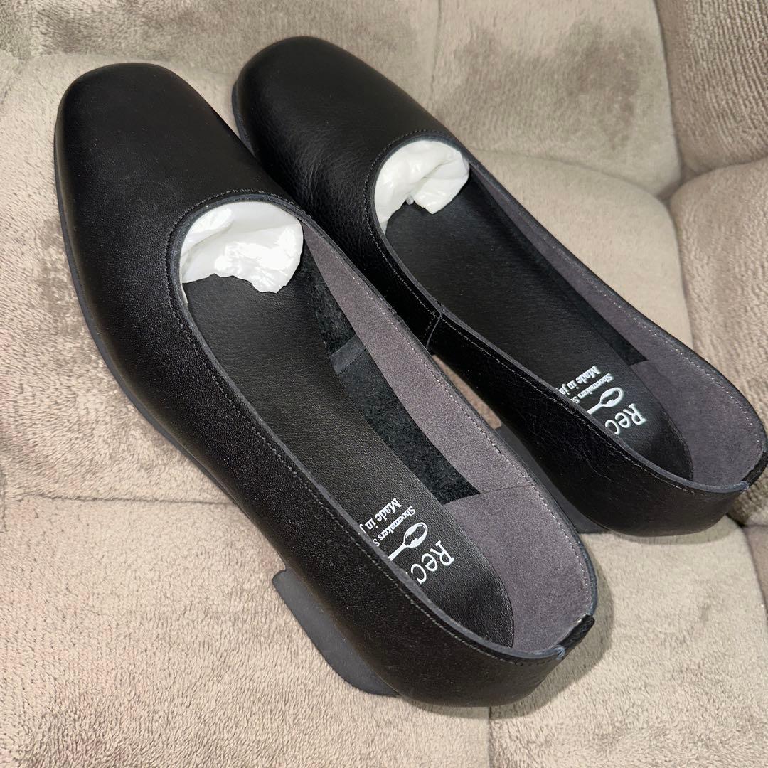 新品Recipe ベーシックプレーンRP-559 パンプス 23.5㎝ 日本製