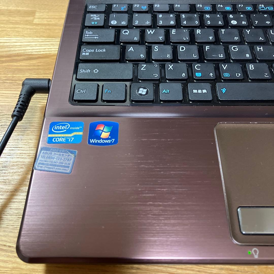 ASUS ノートPC K53E Core i7 2630QM搭載