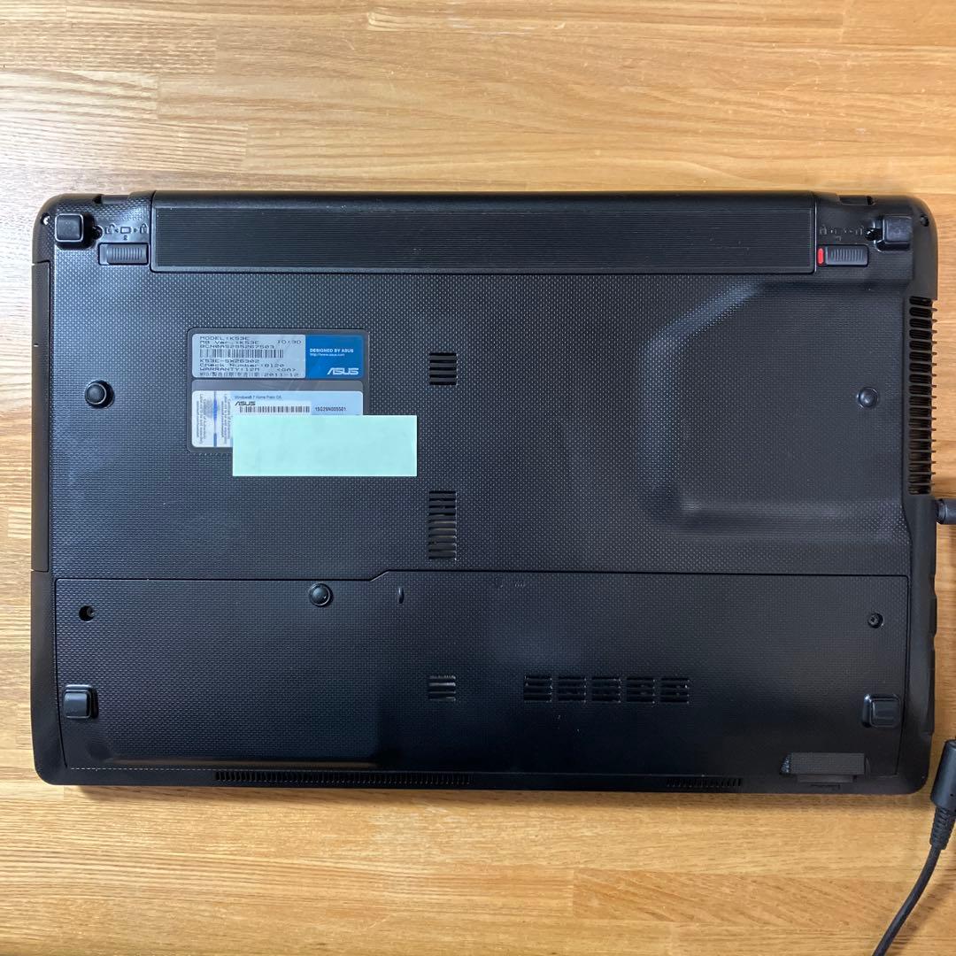 ASUS ノートPC K53E Core i7 2630QM搭載