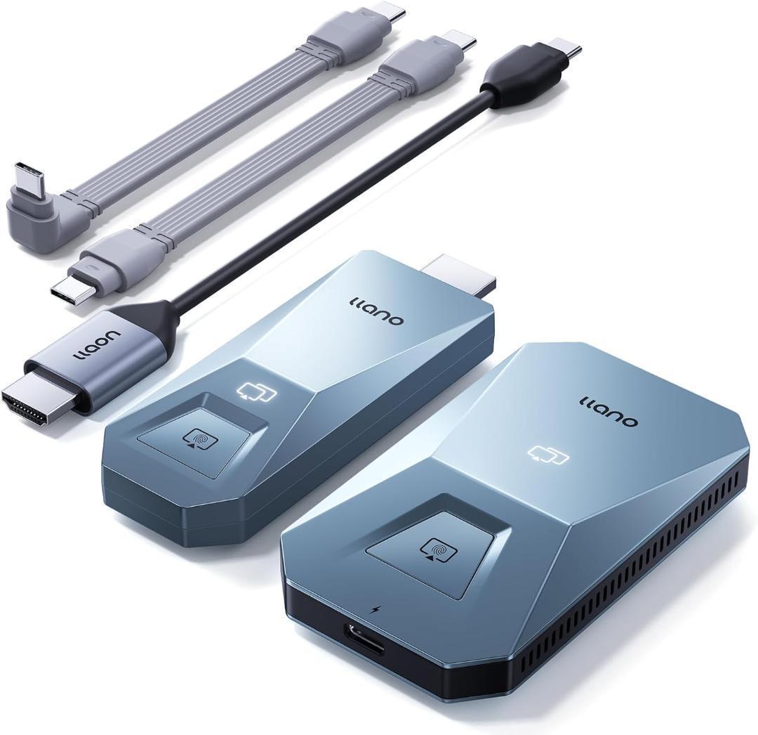 ワイヤレス HDMI 無線送受信機セット PD65W充電対応 最大50m無線伝送