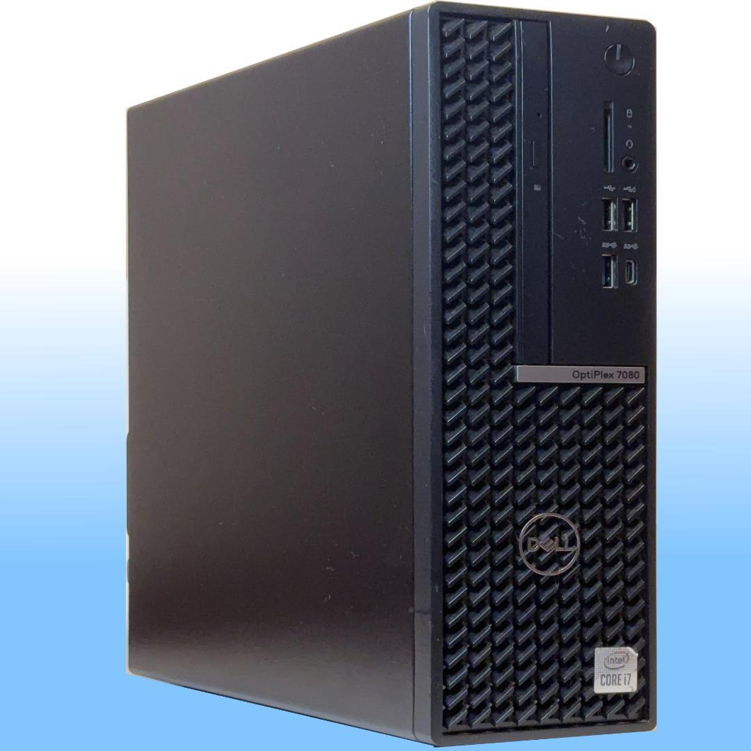 ミニPC DELL Core i7-10700 SSD+HDD WIn11&Office