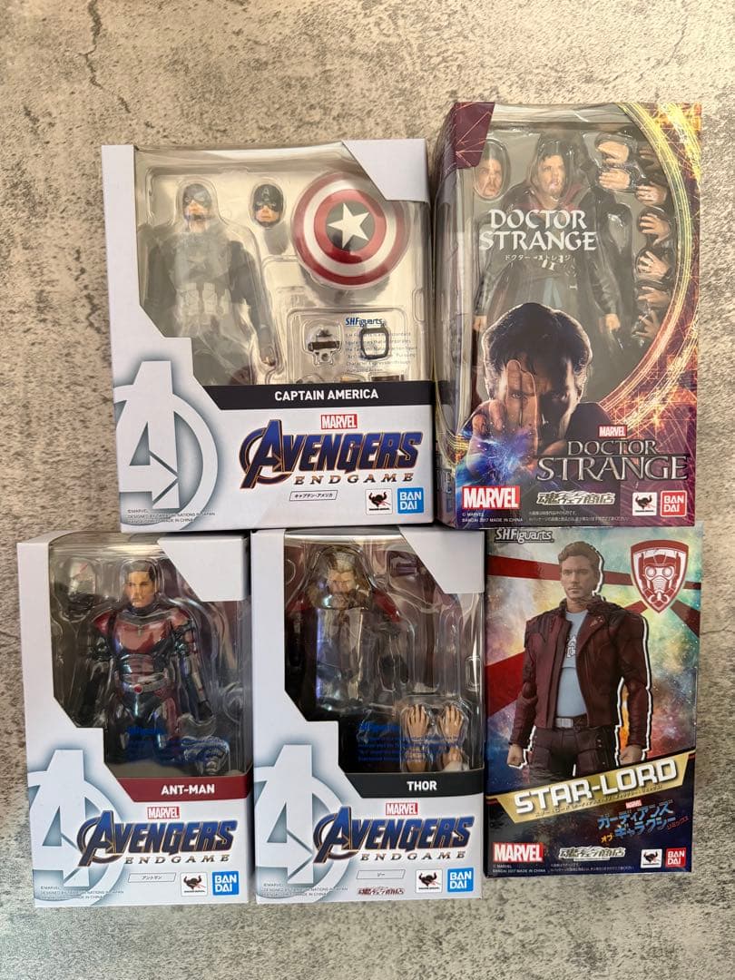 アベンジャーズエンドゲーム フィギュアセット