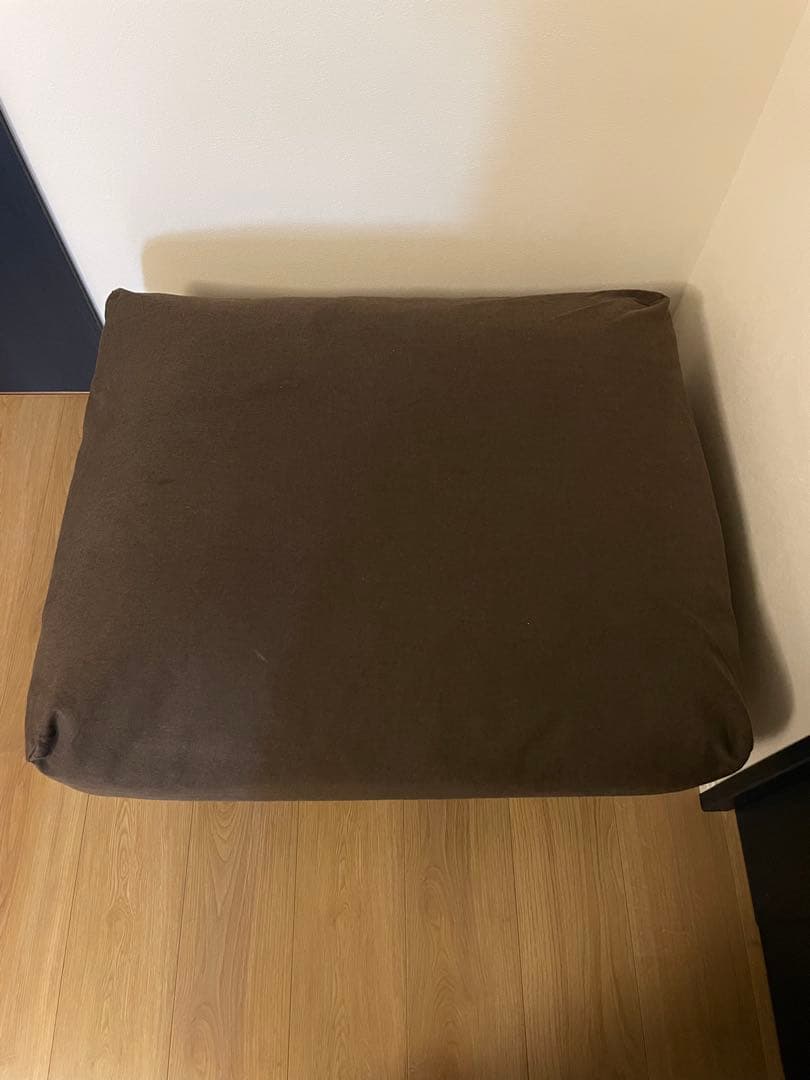 【you//】　無印良品　オットマンフェザー・ポケットコイル新品カバー無し