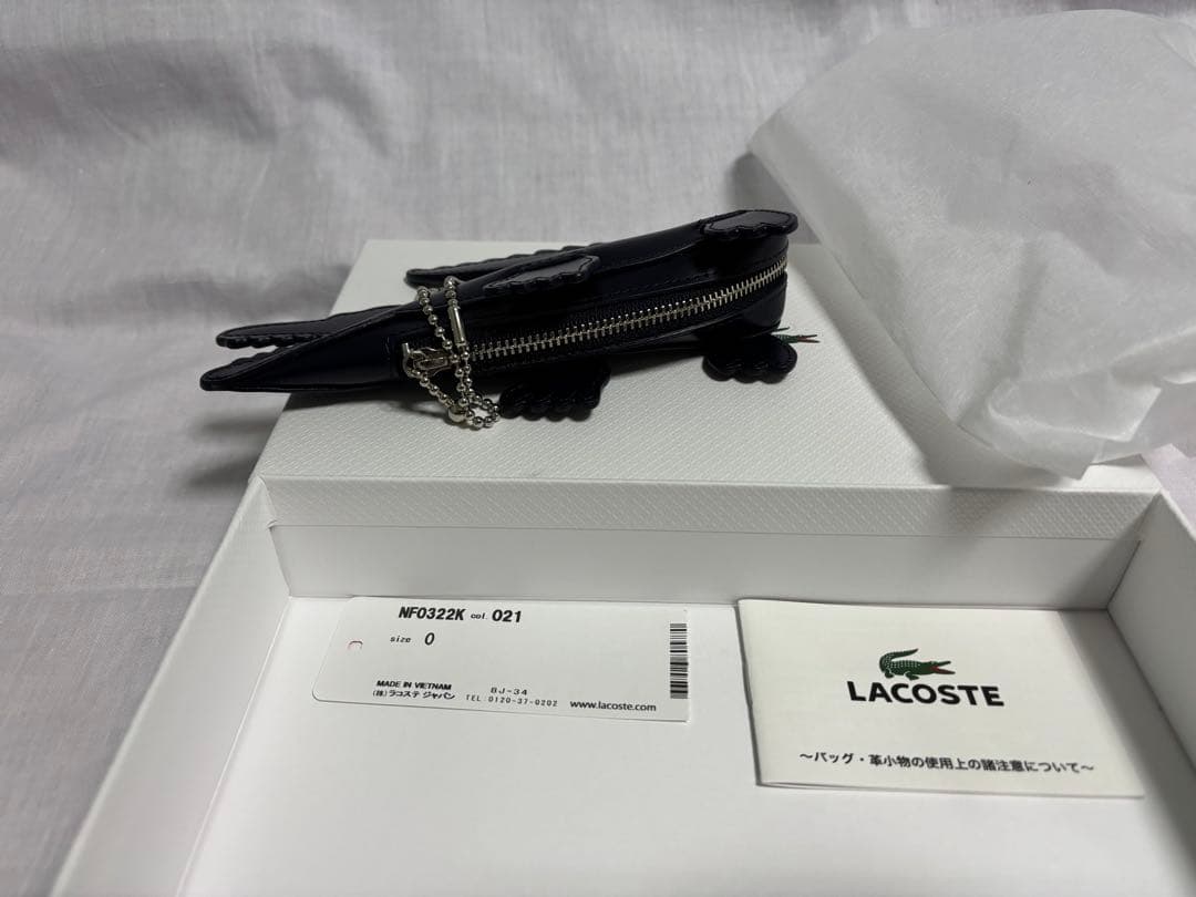 LACOSTE ワニ型ケース NF0322K 021