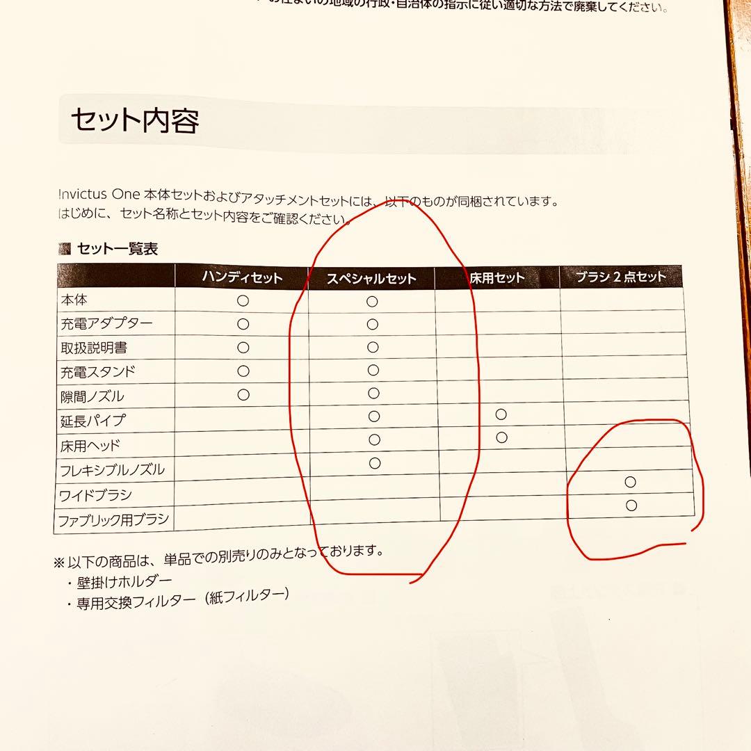 インビクタスワン INVICTUS ONE スティッククリーナー