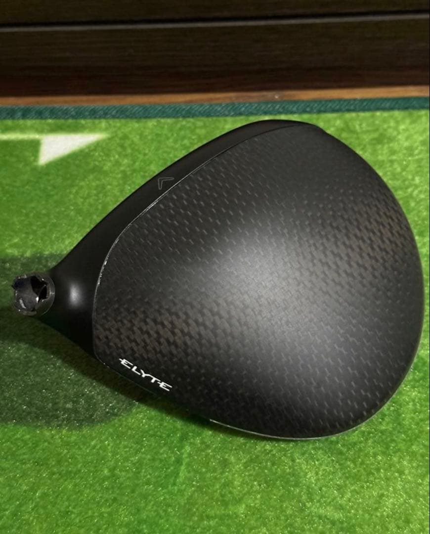 Elyte ドライバー カーボン製 マットブラック　ヘッドのみ