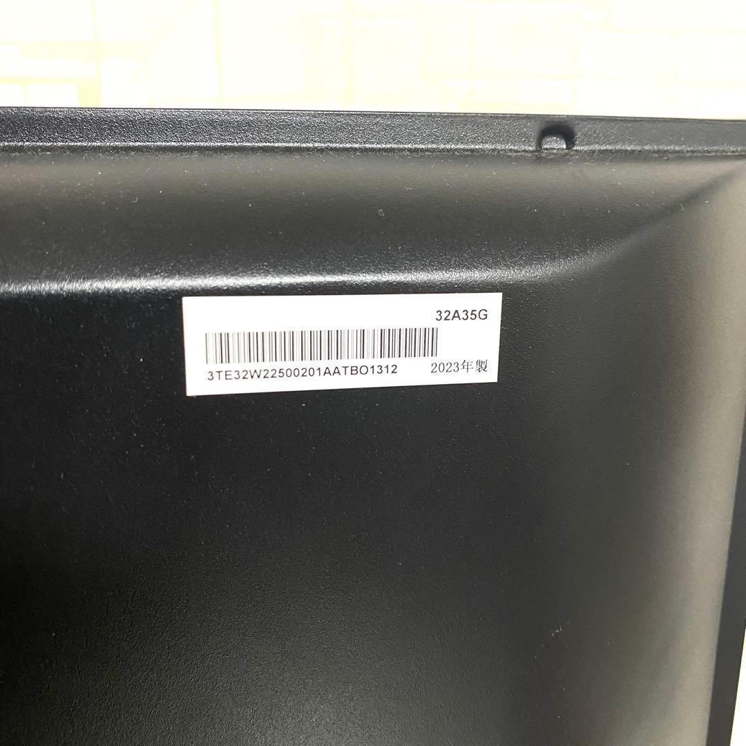 Hisense ハイセンス 32V型 液晶テレビ 32A35G 2023年製