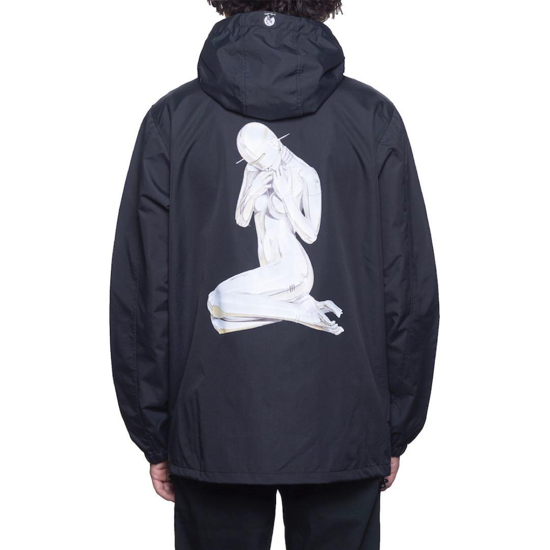 HUF × SORAYAMA ANORAK JACKET M ブラック ハフ