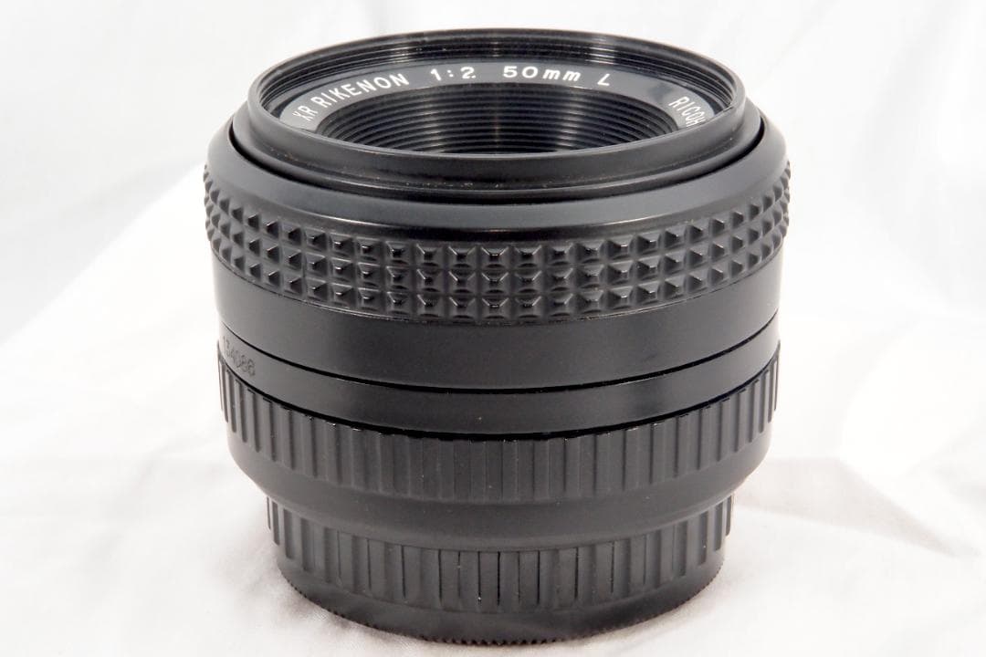RICOH XR RIKENON 50mm L f2 とてもきれい 分解整備済