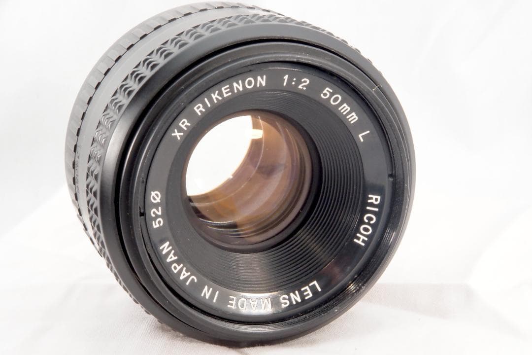 RICOH XR RIKENON 50mm L f2 とてもきれい 分解整備済