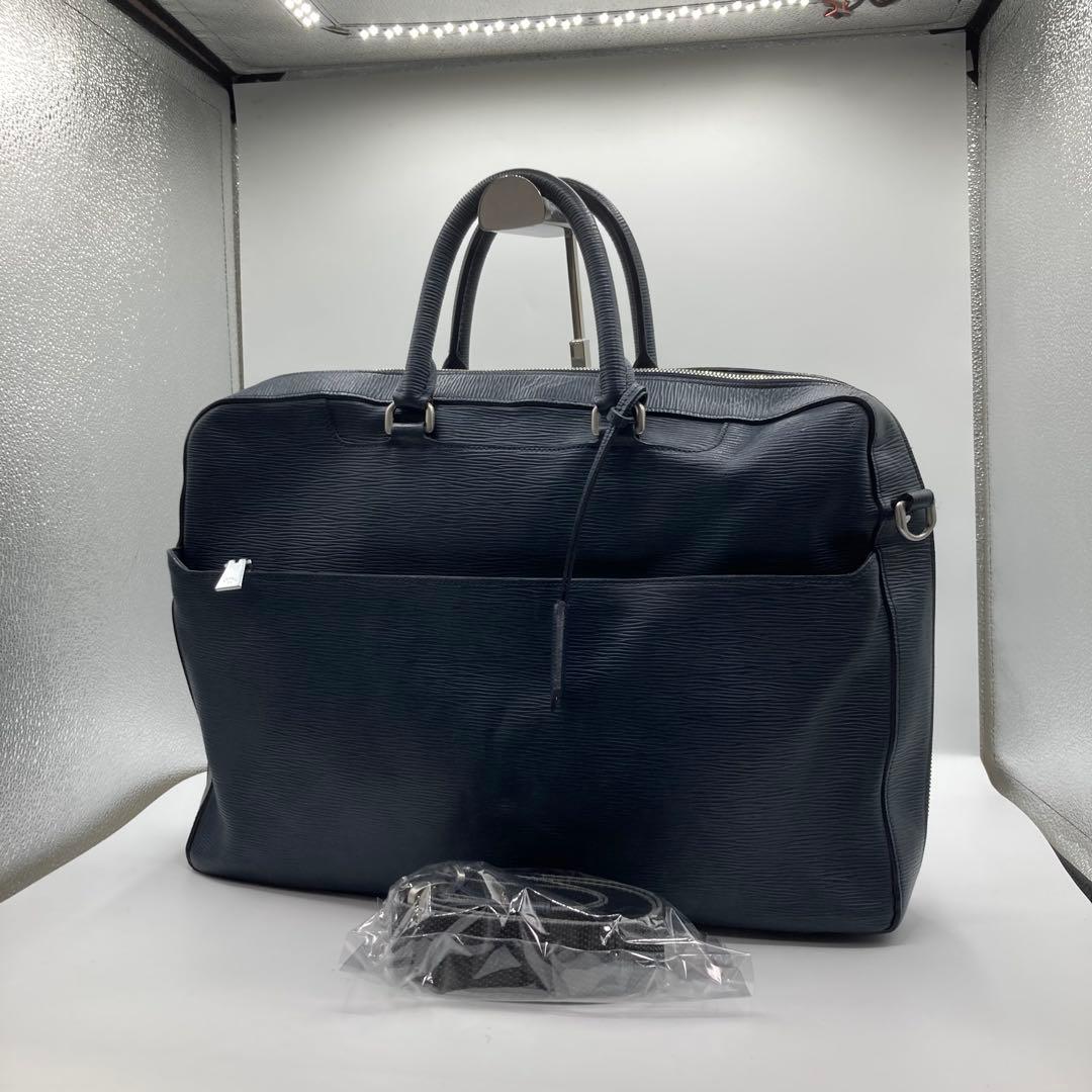 美品♡A4可♡aniary アニアリ ウェーブレザー 2way ビジネスバッグ