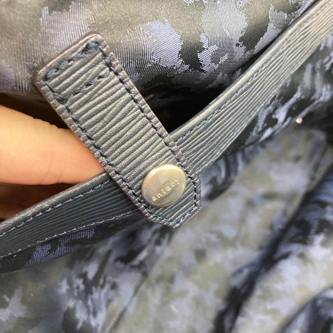 美品♡A4可♡aniary アニアリ ウェーブレザー 2way ビジネスバッグ