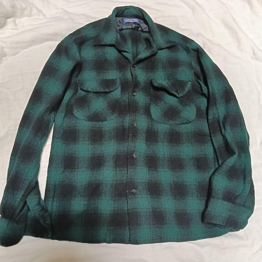 50s？ ヴィンテージ PENDLETON ペンドルトン ボードシャツ S