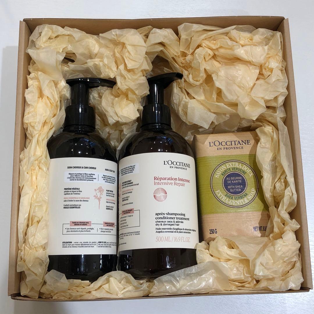 ♡【未使用】ロクシタン　インテンシヴR　シャンプー・コンディショナー・石鹸　3点