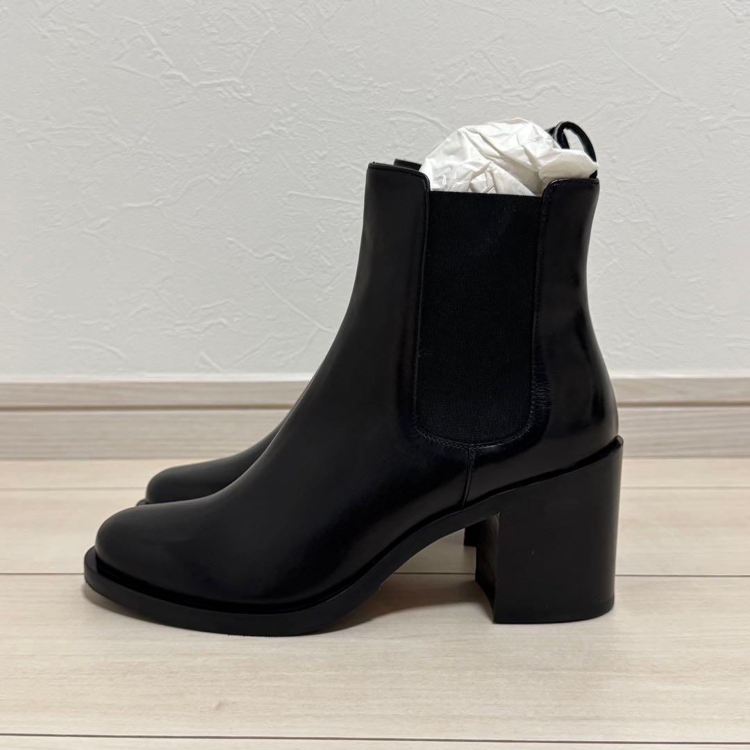 LucaGrossi サイドゴアショートブーツ サイズ37.5