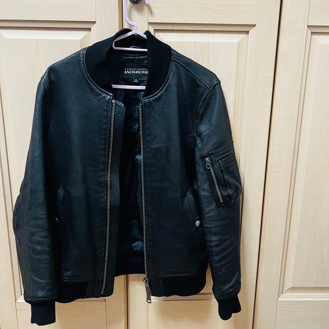 JACKROSE ジャックローズ 本革 レザージャケット MA-1タイプ