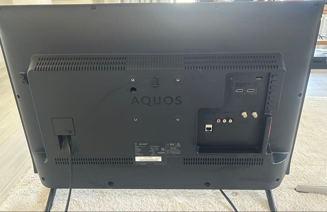 2019年製SHARP 32V 液晶テレビ 2T-C32AC1