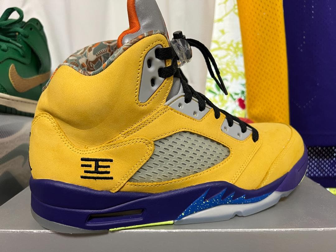 靴 NIKE AIR JORDAN 5 WHAT THE CZ5725-700