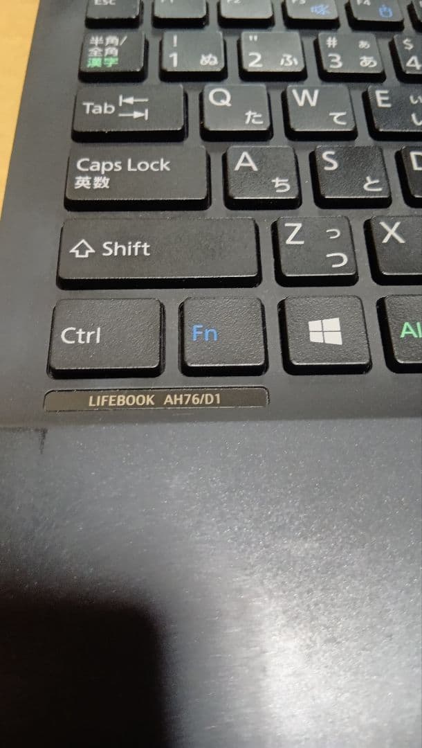 LIFEBOOK AH76/D1 ブラック ノートPC