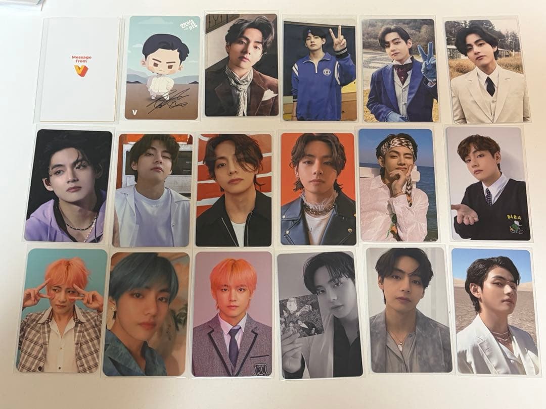 BTS V テテ テヒョン　トレカ　まとめ売り