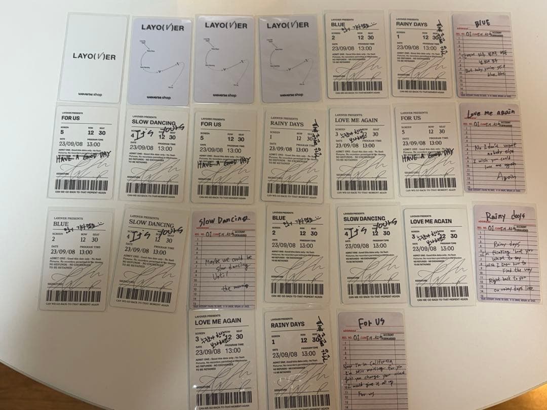 BTS V テテ テヒョン　トレカ　まとめ売り