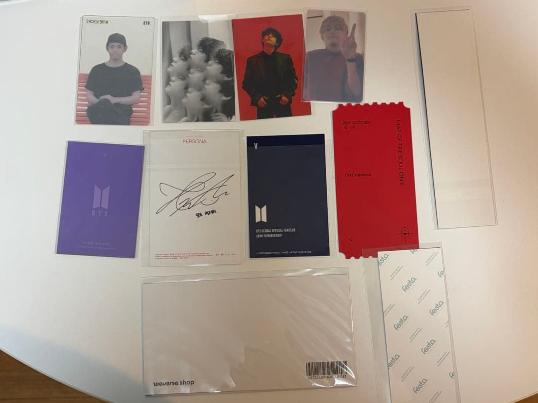 BTS V テテ テヒョン　トレカ　まとめ売り