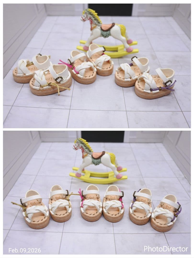 ブライスレザーサンダル　2/4