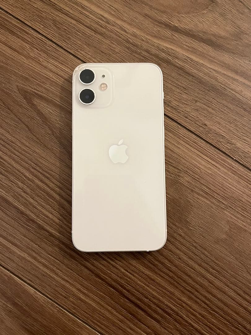 iPhone 12 mini ホワイト 128GB 本体 傷あり 箱