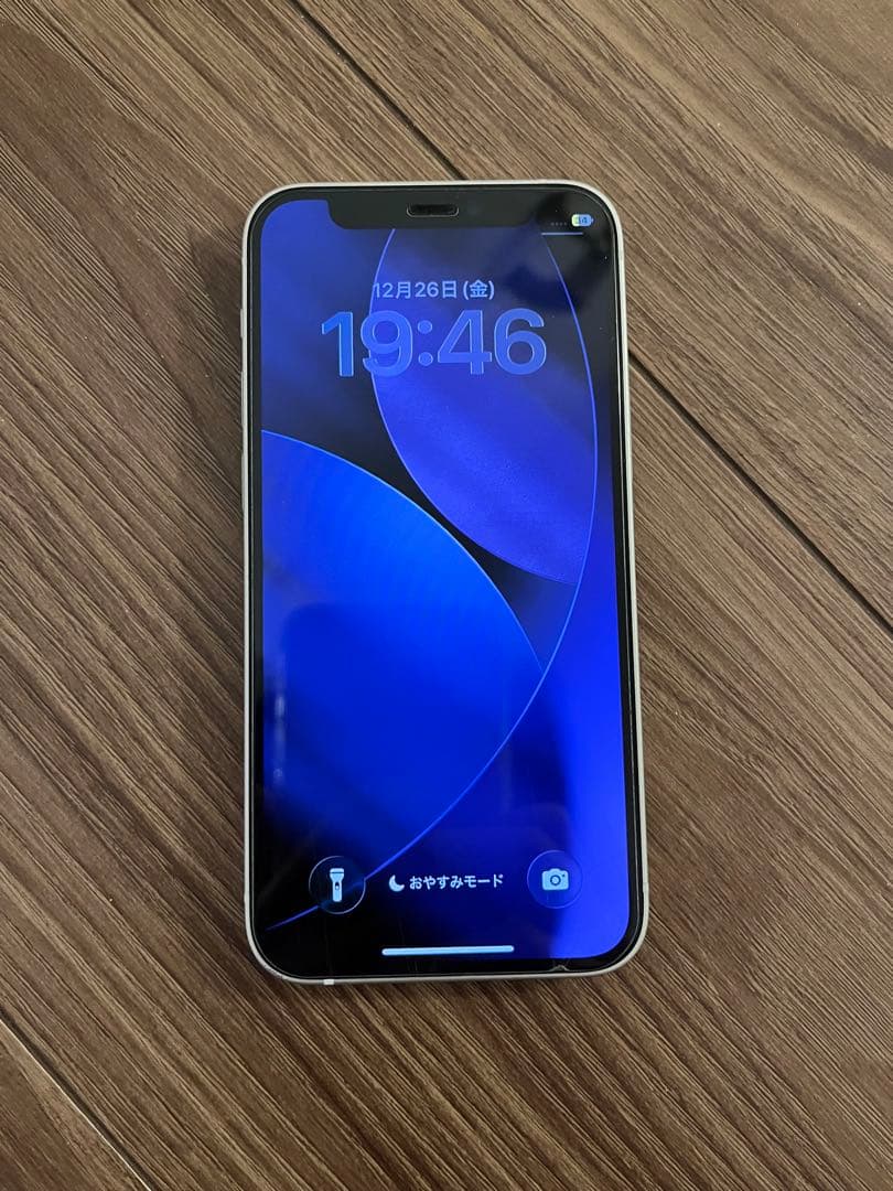 iPhone 12 mini ホワイト 128GB 本体 傷あり 箱
