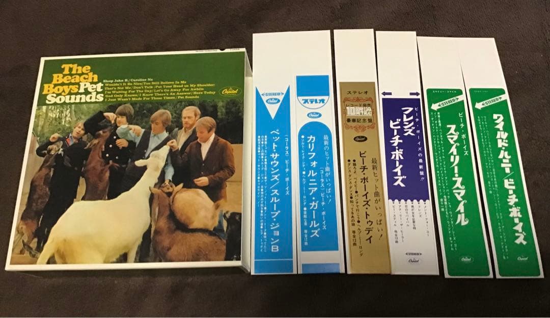 J*n様 ビーチ・ボーイズ『ペット・サウンズ』紙ジャケットCD用特典箱＆特典帯