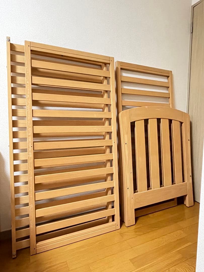 【送料込み】boori/ベビーベッド/キッズベッド/マットレス付き/サンシャイン