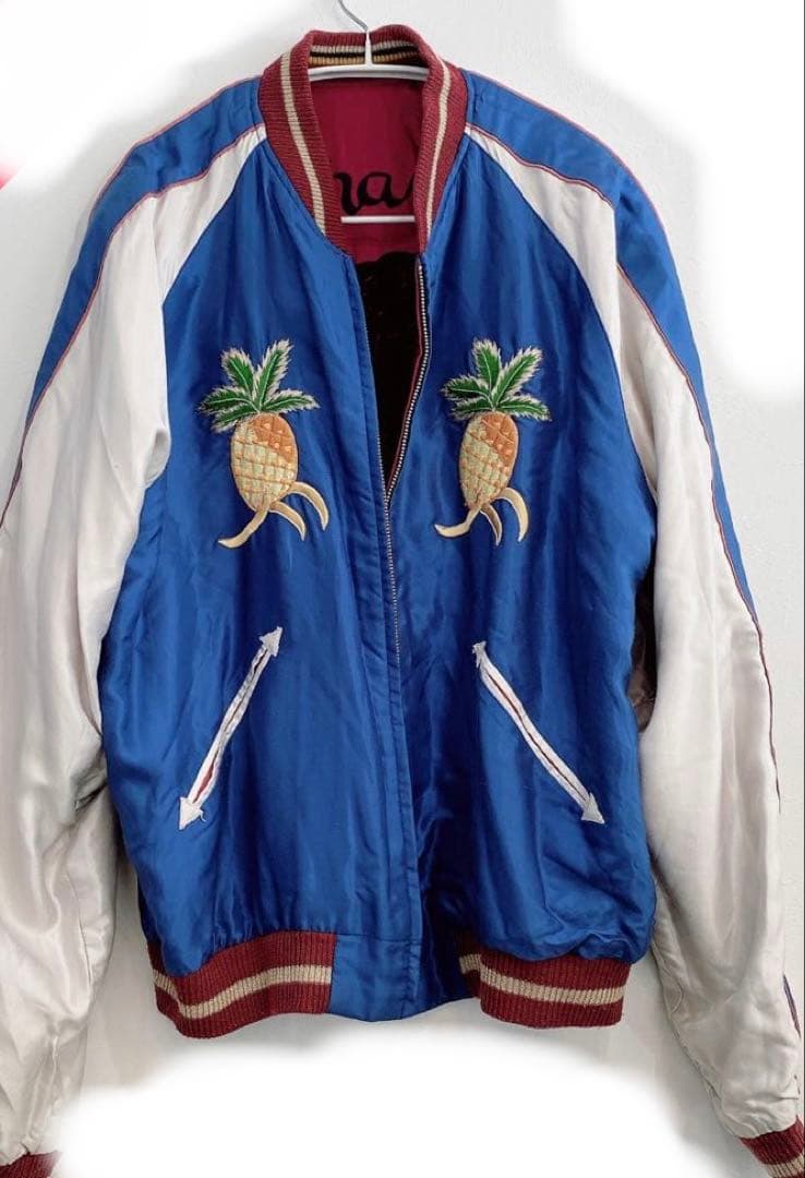 ヴィンテージ テーラー 東洋 スカジャン ヒノヤ別注 黒虎　XL