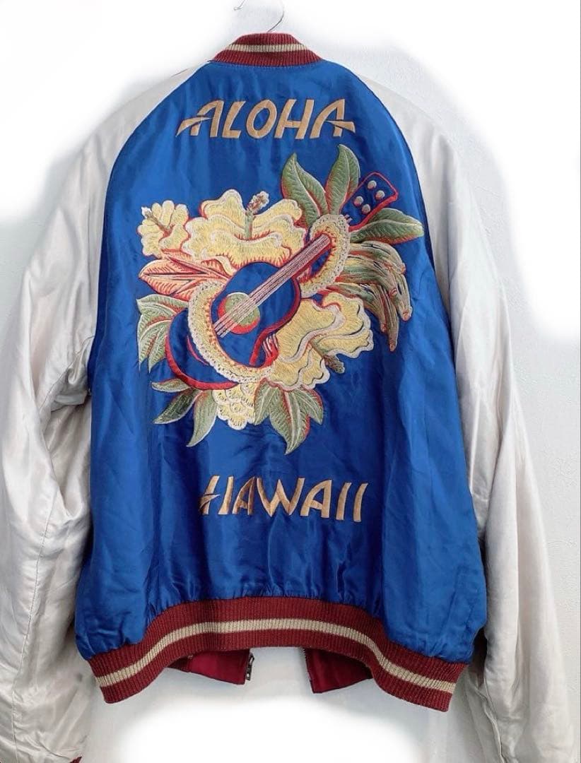 ヴィンテージ テーラー 東洋 スカジャン ヒノヤ別注 黒虎　XL