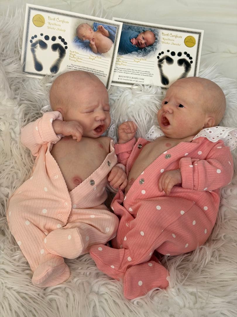 【リボーンドール】双子の赤ちゃん (BLAKE)