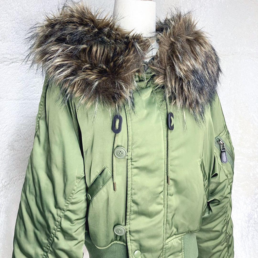 アズールバイマウジー N-2B フライトジャケット Y2K 短丈 00s M