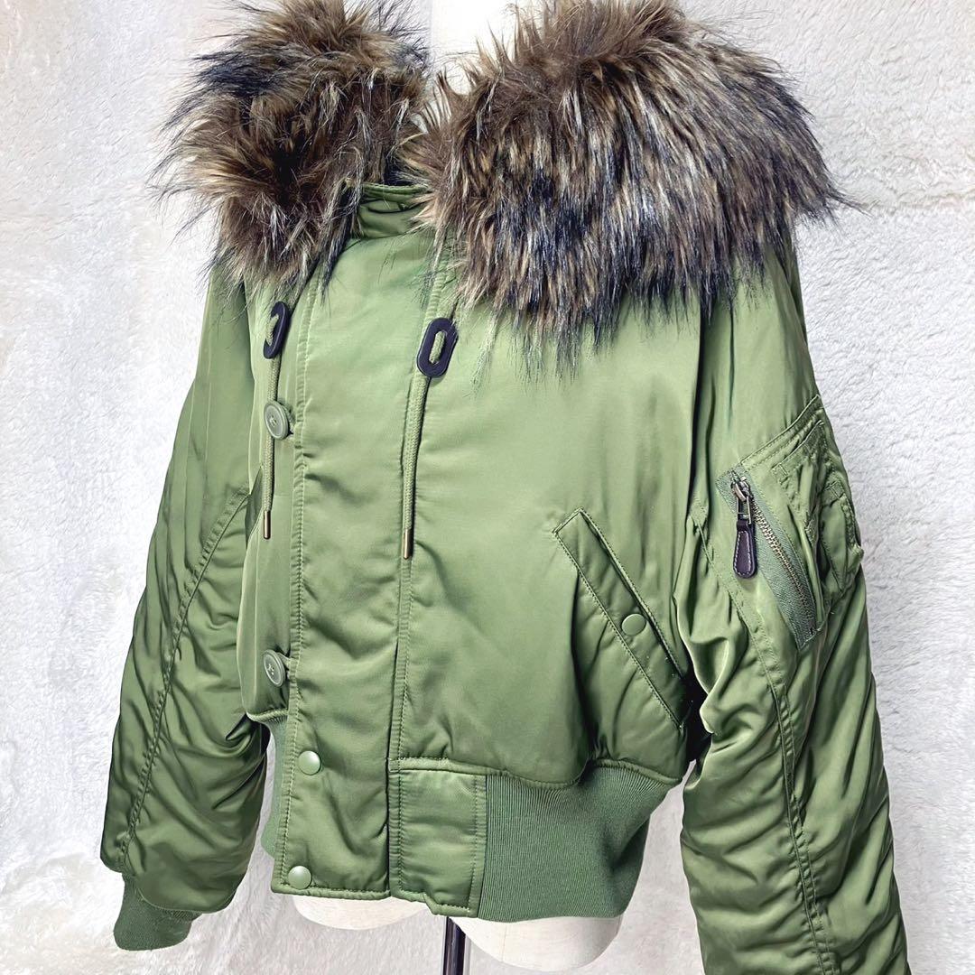 アズールバイマウジー N-2B フライトジャケット Y2K 短丈 00s M