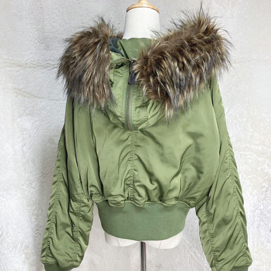 アズールバイマウジー N-2B フライトジャケット Y2K 短丈 00s M