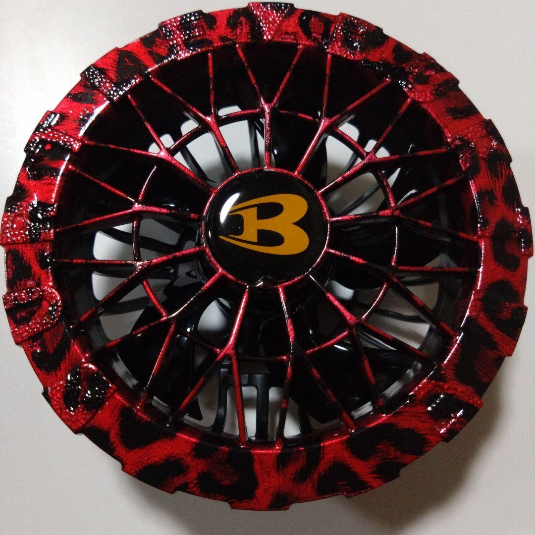 バートル AC09-1（24V）豹柄　キャンディレッド