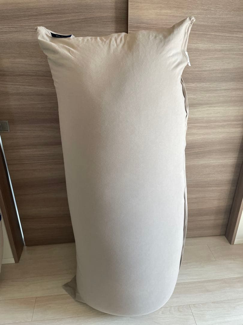 yoibo プレミアム ビーズクッション ライトグレー