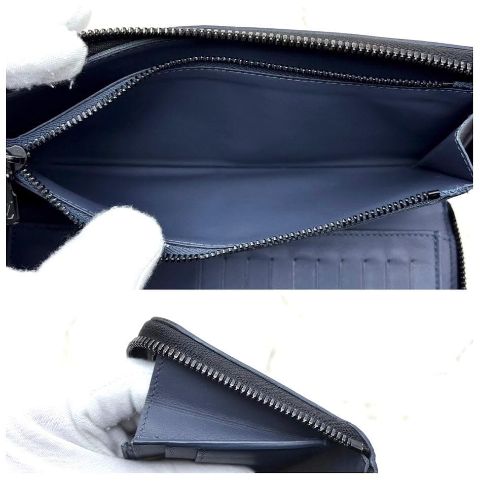 【極美品・IC搭載】ルイヴィトン　モノグラムシャドウ　ヴェルティカル　ネイビー