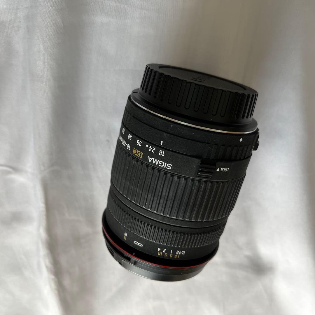 シグマズームレンズ18～200mm キヤノンEFマウント