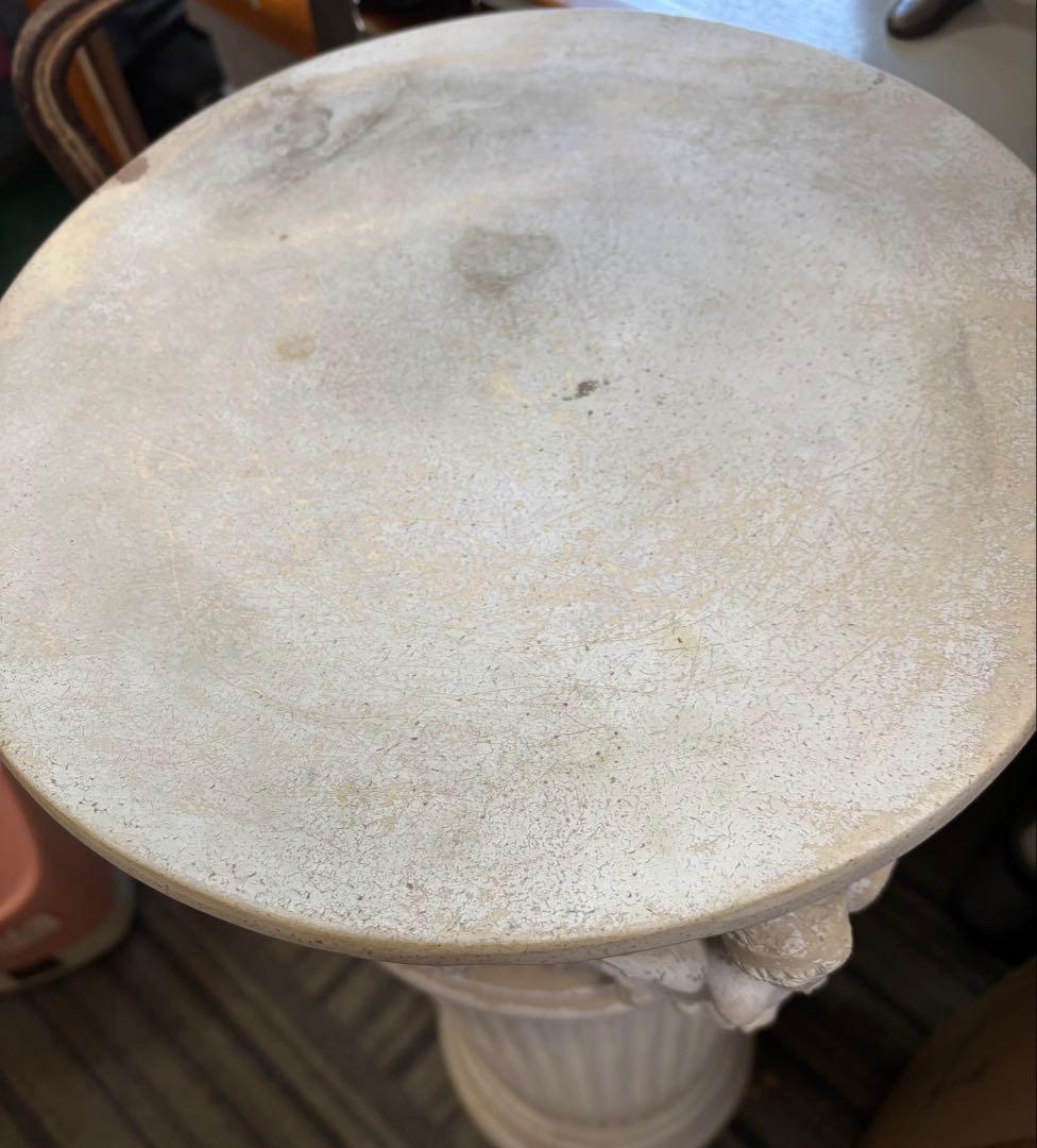 ヨーロピアンスタイルの石膏風スタンド（現状売）