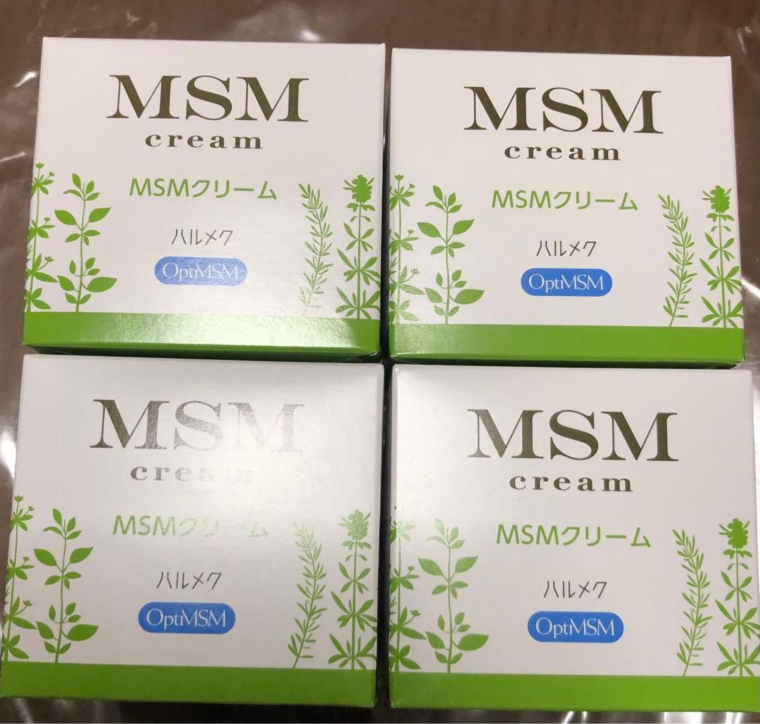 【新品未使用品】MSMクリーム 140g 4個セット