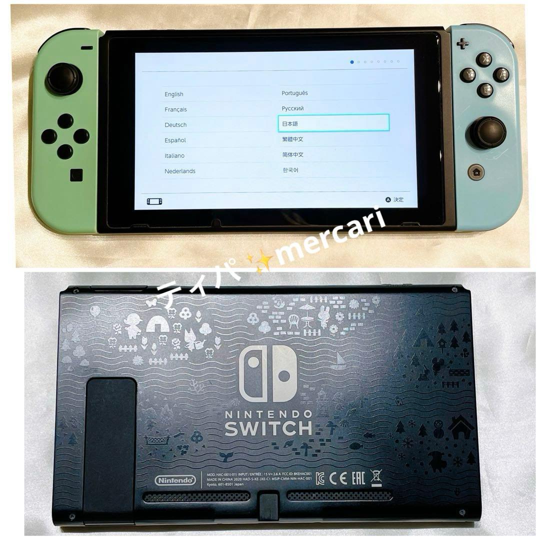 Nintendo Switch あつまれどうぶつの森セット　付属品一式　任天堂